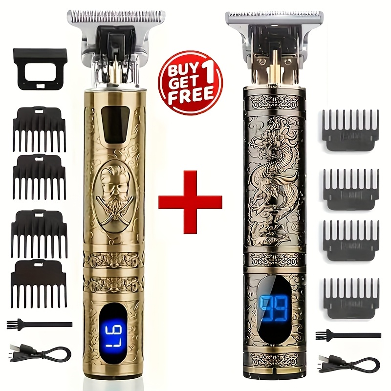 Professioneel draadloos elektrisch scheerapparaat voor heren