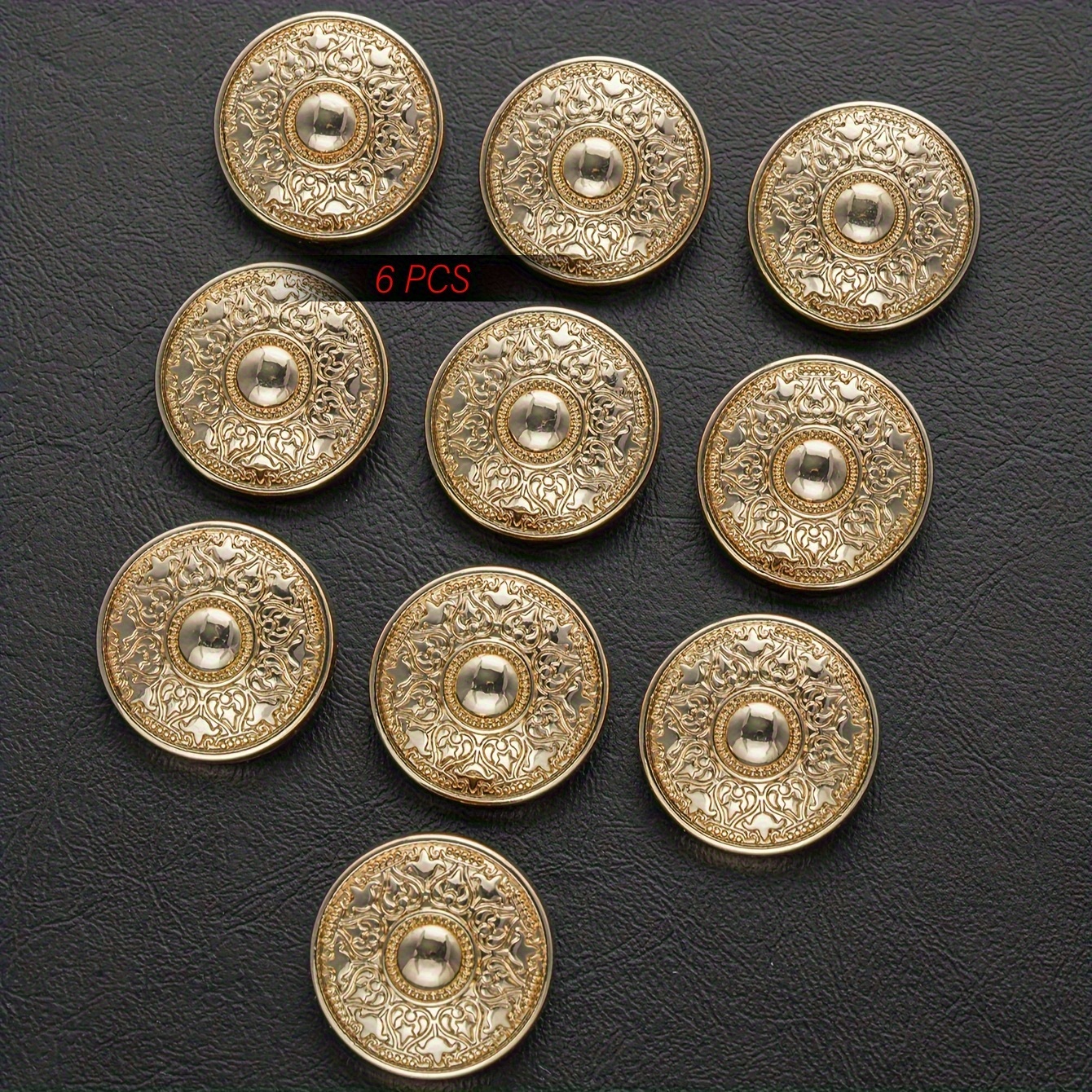 100 Pièces De Boutons, Boutons De Bricolage En Plastique Orange