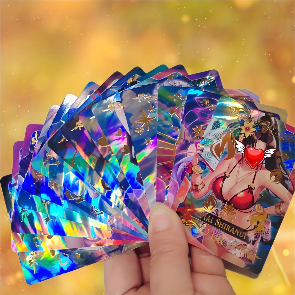 anime card packs sold on Temu United States