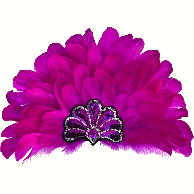 TEMU D 1pc Bandeau Coloré pour Carnaval et Événements Thématiques Accessoire de Cheveux Vintage pour Cosplay Halloween et Festivals Facile à