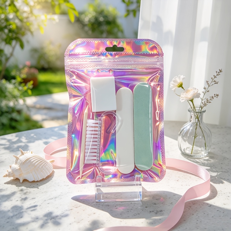 Mini Nail File & Dead Skin Pusher Cleaning Stick