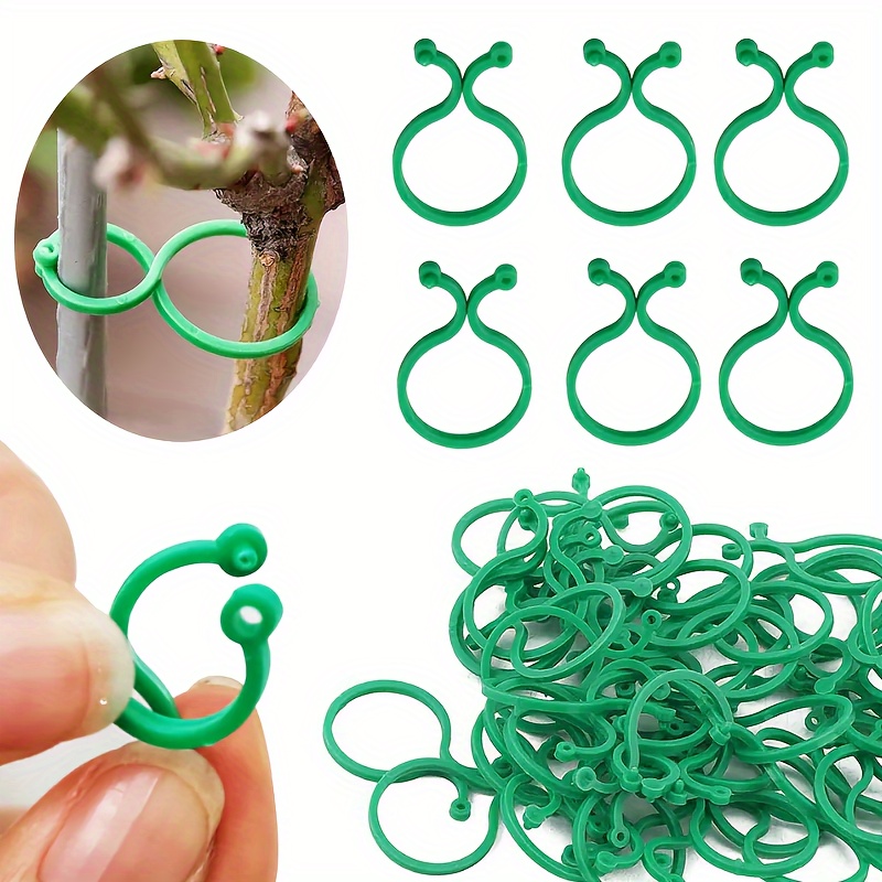 

20/50/100/200pcs, Plant Clips For Climbing Plants Garden Clips Plant Support Clips For Tomato Gardening Clips Vegetable Clips For Support For Securing Plants