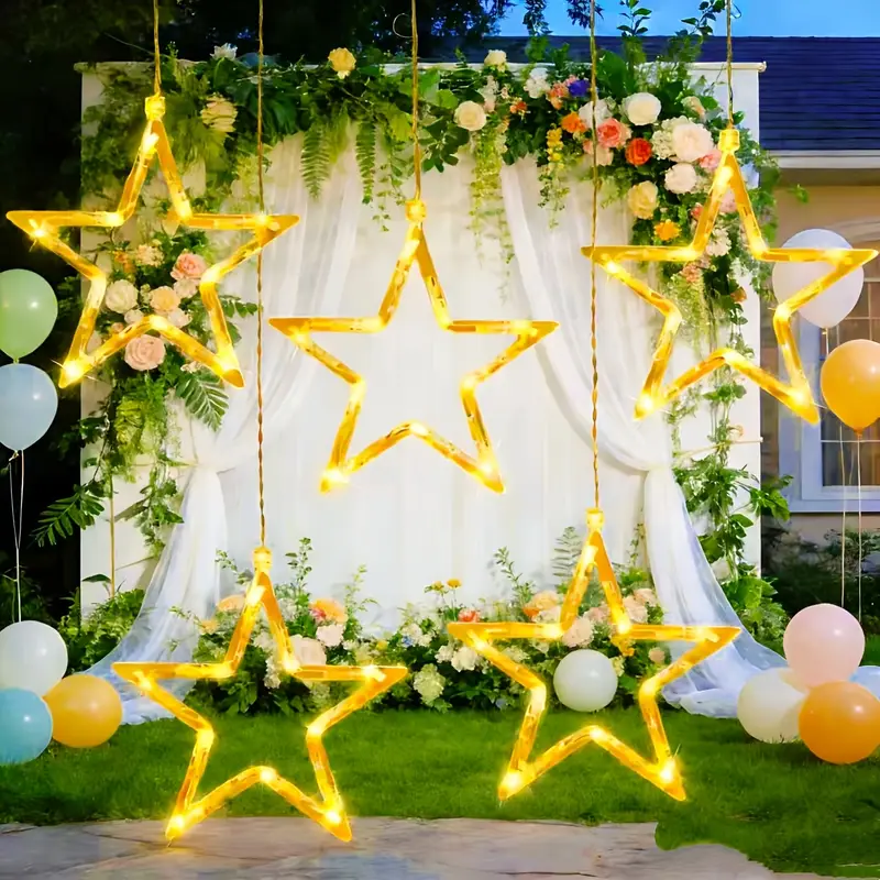 2/ weihnachtsfensterstern lichter saugnapf