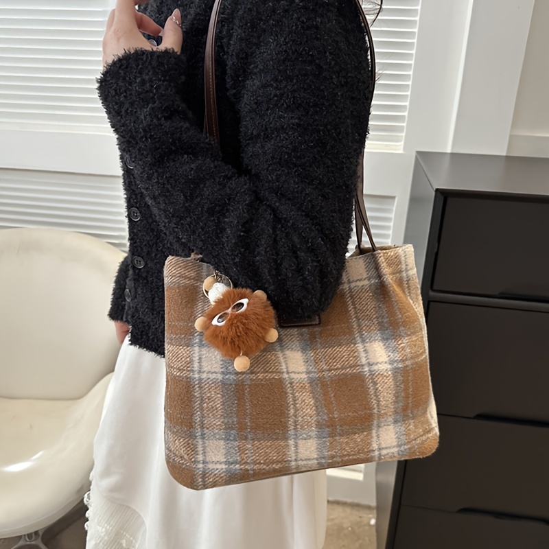 

Chic Tote Bag For Women - Spacious Shoulder & Handbag With Large Capacity, For Laptop
