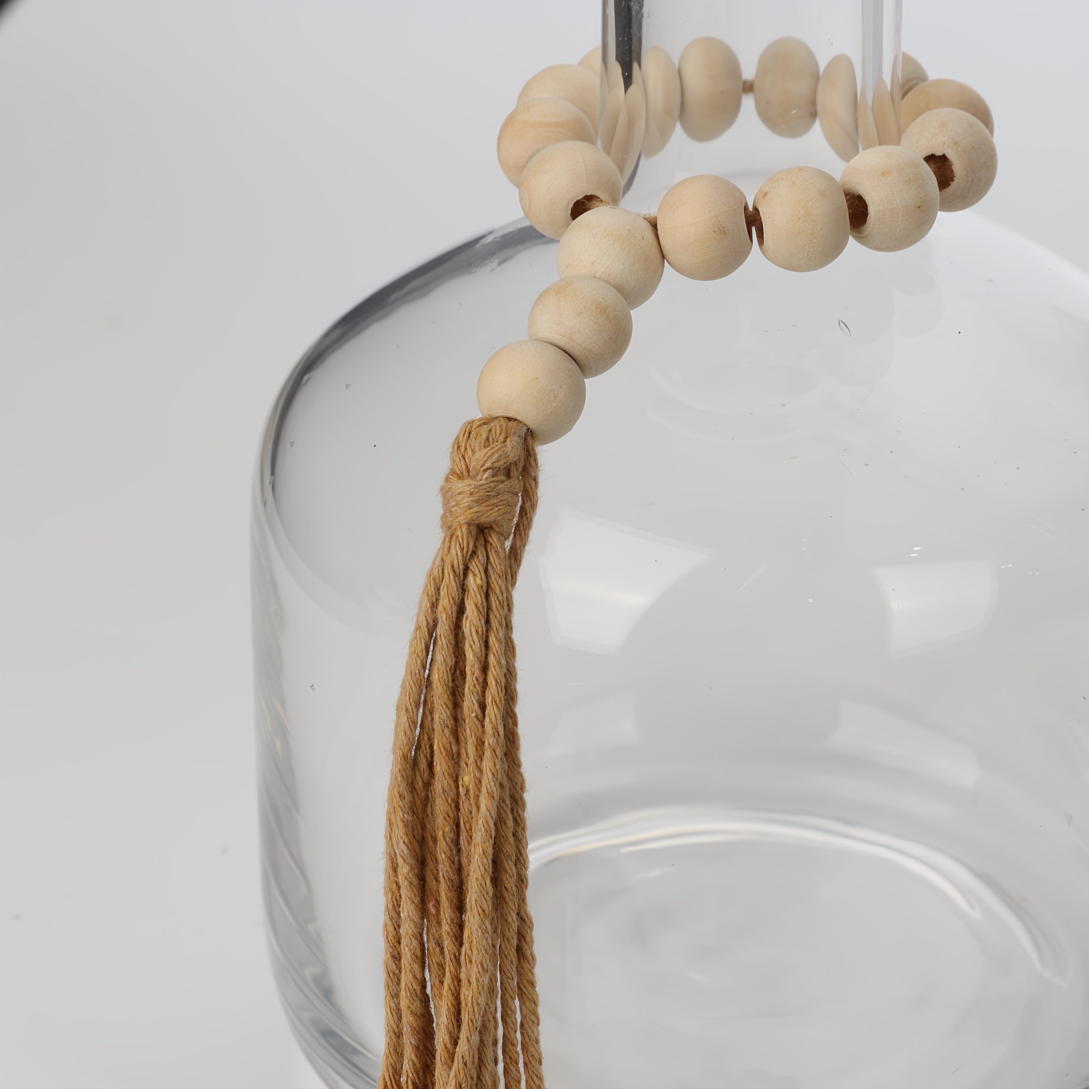 1er set transparente glasvase schlichte durchsichtige vase