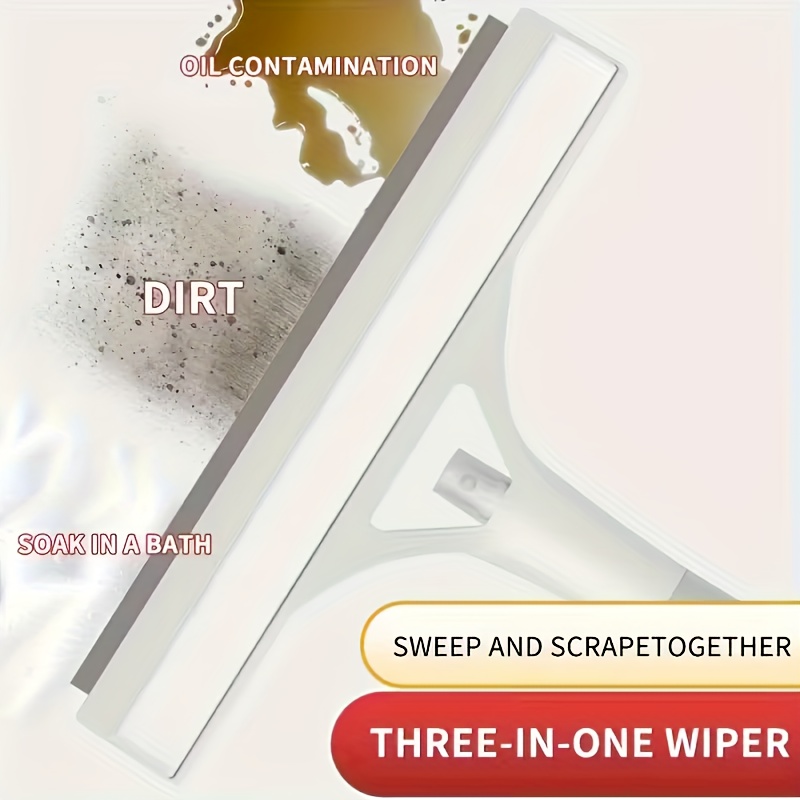 a multifunctional glass cleaning kit for home use featuring a double sided brush squeegee and a watering can Product details 4