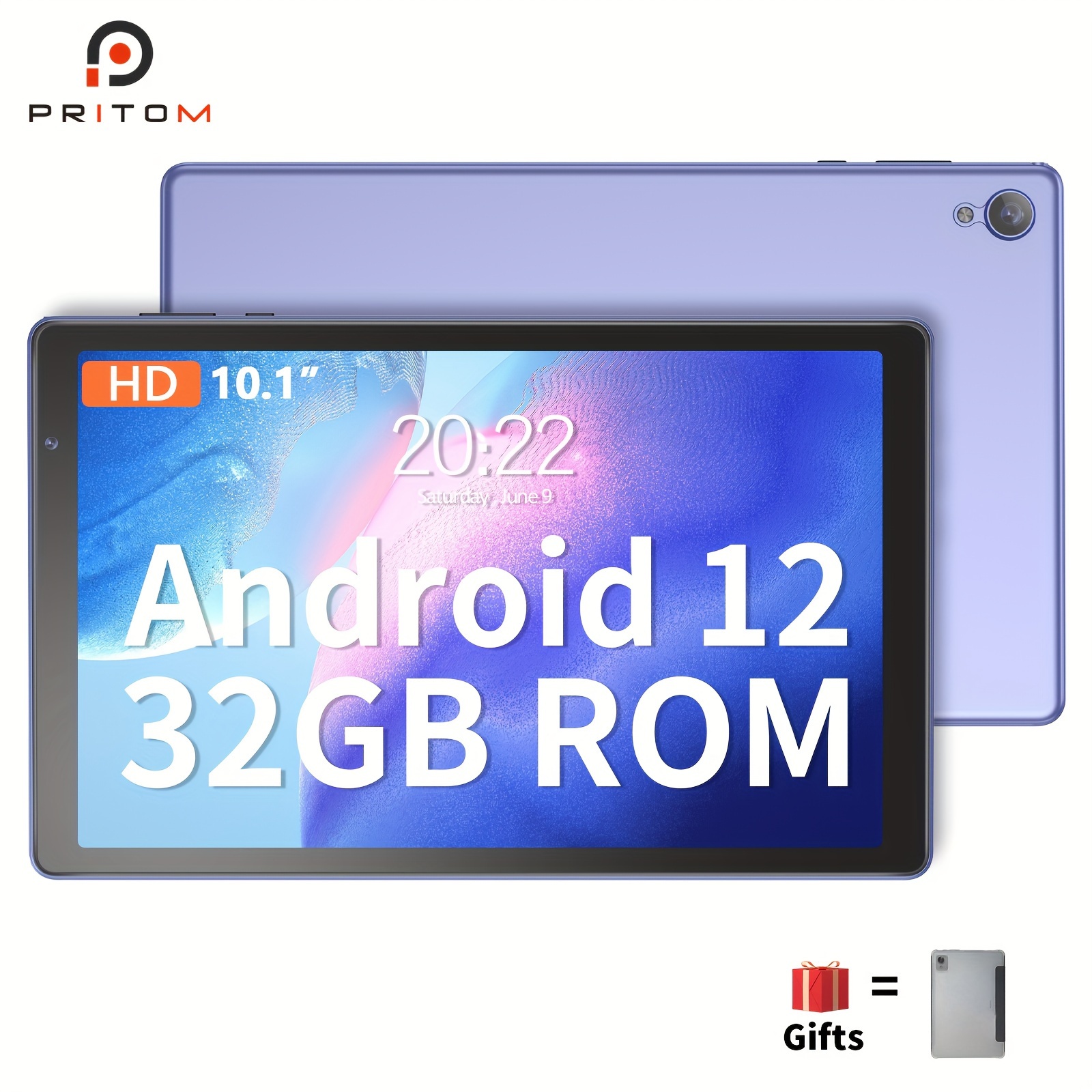 

Pritom 10.1 12 Tablet, 4gb Ddr (2gb+2gbexpansion)ram, 32gb Rom, 6000mah, , 10 Tablet, Tablet - Ips , , Wi Fi, , Pc, Pad Tablet