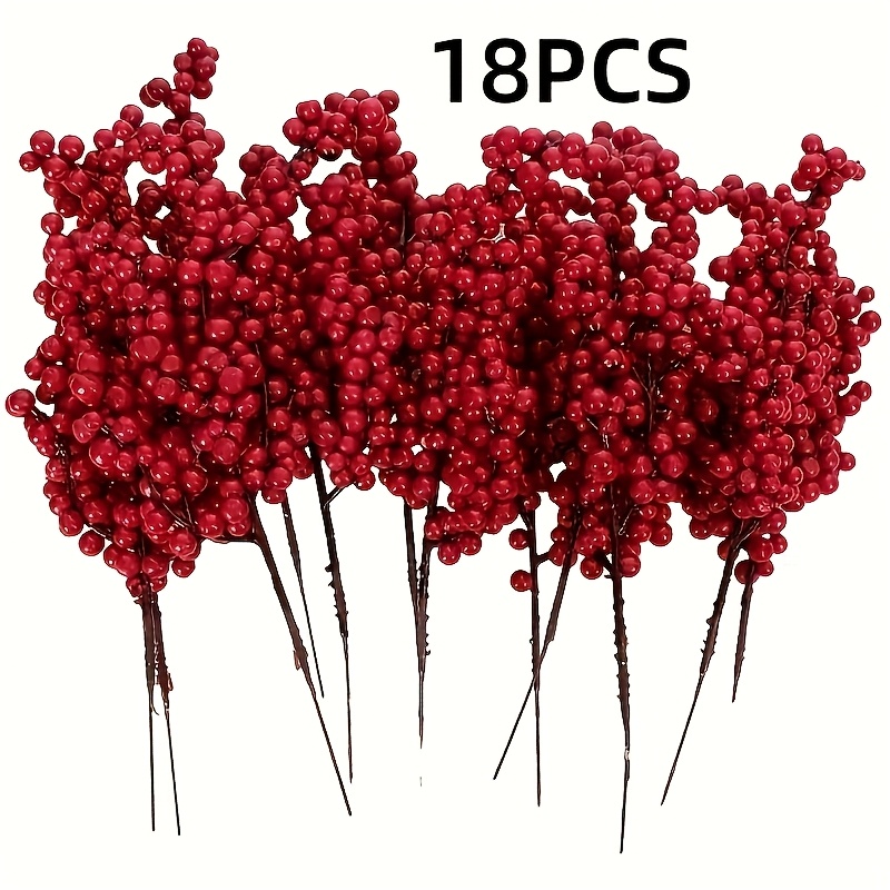 TEMU Set da 18 pezzi di decorative per albero di Natale artificiale - Decorazioni fai da te per le feste, matrimoni, nessuna alimentazione richiesta,