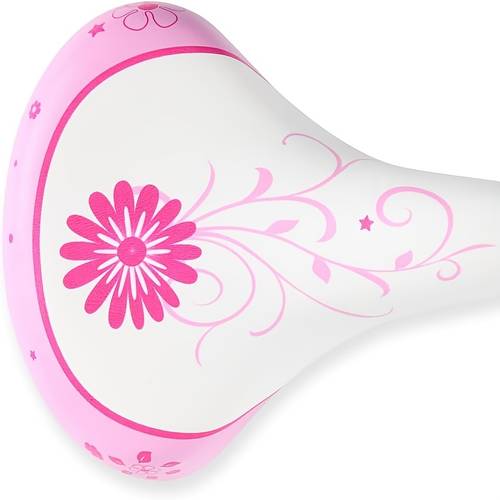wide kids bike seat for girls bike comfortable kids bike seat fit for 12 14 16 18 20 inch bicycle pink