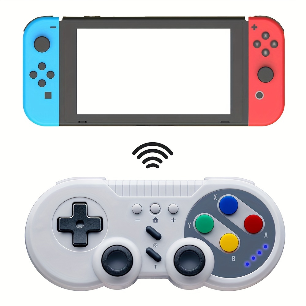 

Compatible With Switch Console, Game Controller, Classic Gamepad For Switch Oled/windows Pc, With Gyroscope Support Dual Vibration Turbo Function