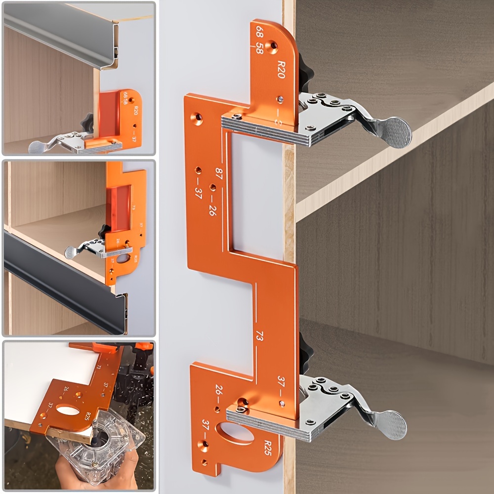 

-install For Cabinets & Wardrobes - No Required, Aluminum