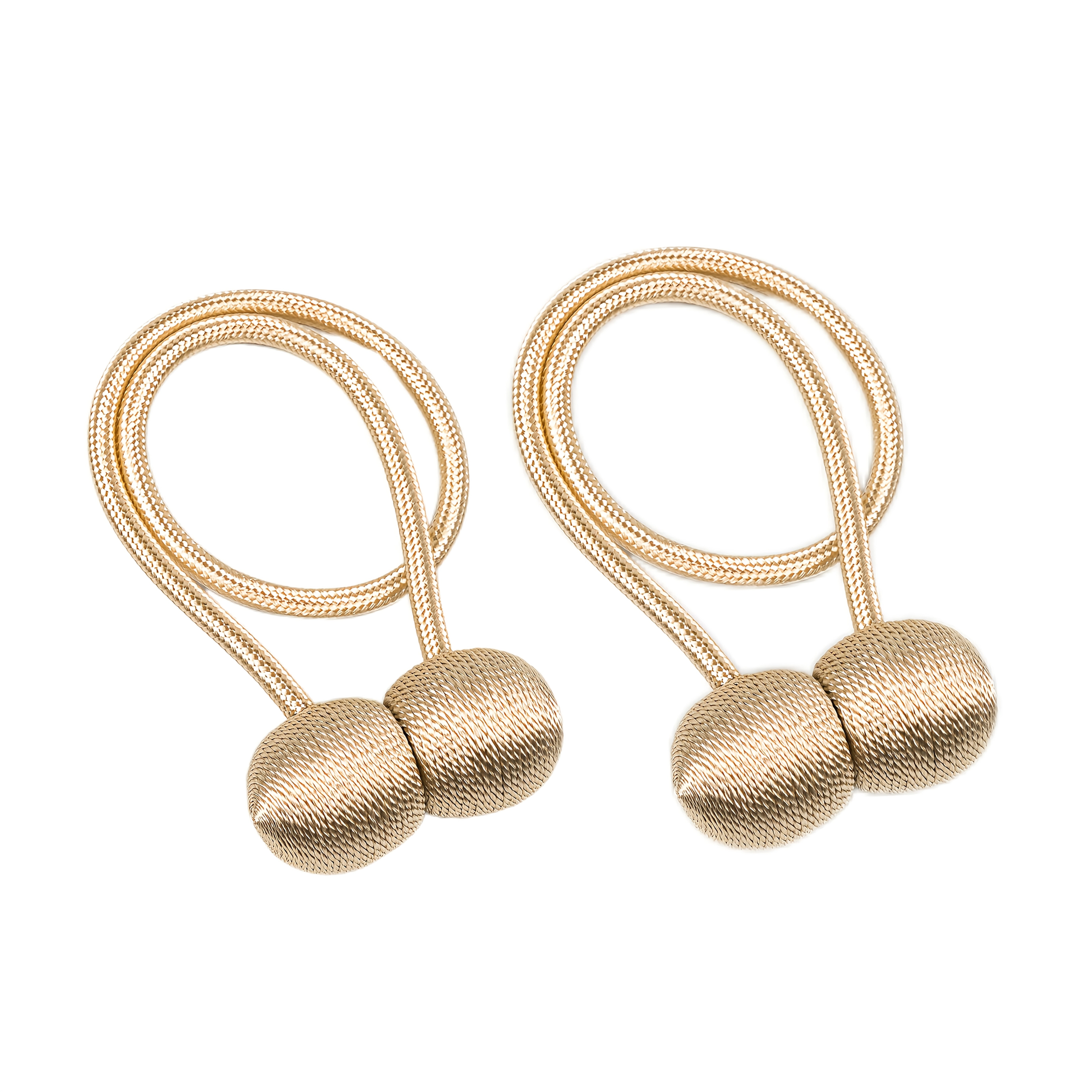 2pcs, Curtain Headphone Magnetic Straps, Style, Home Soft Furnishing Accessories, Pack Of 2