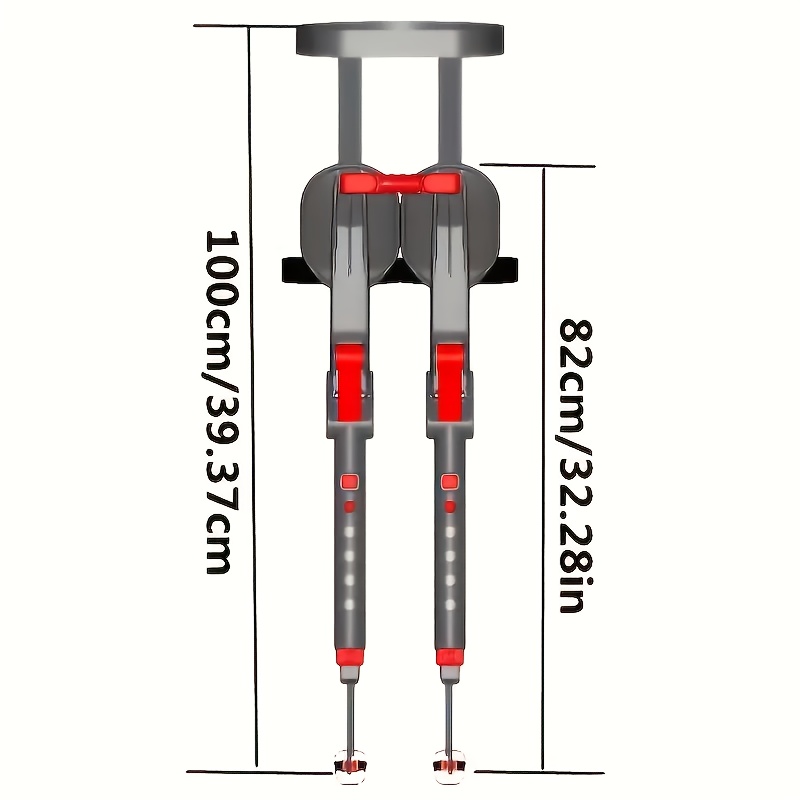 a wearable chair adjustable height with a load capacity of 300 made of durable pa and pp materials suitable for outdoor leisure maintenance fishing work without batteries details 5