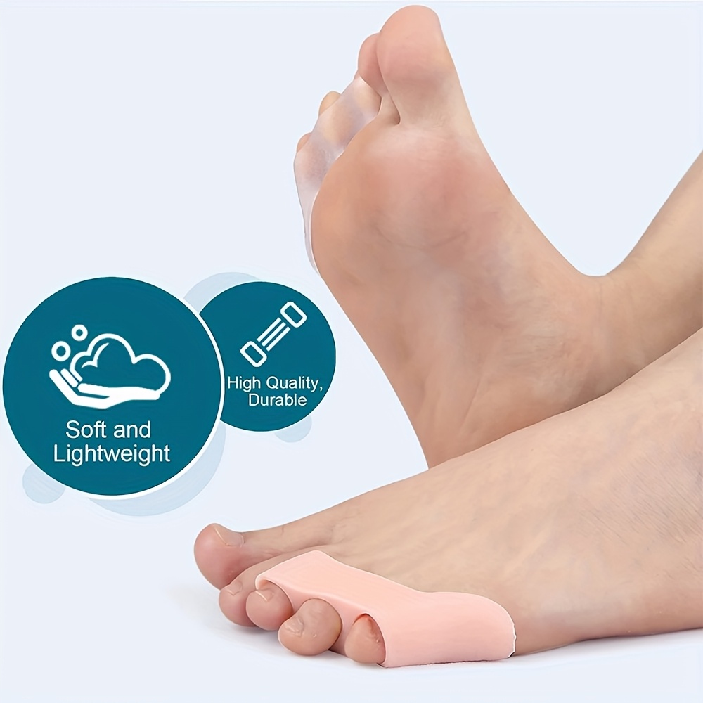 1 Pair Gel Toe Separators for Third to Fifth Toes