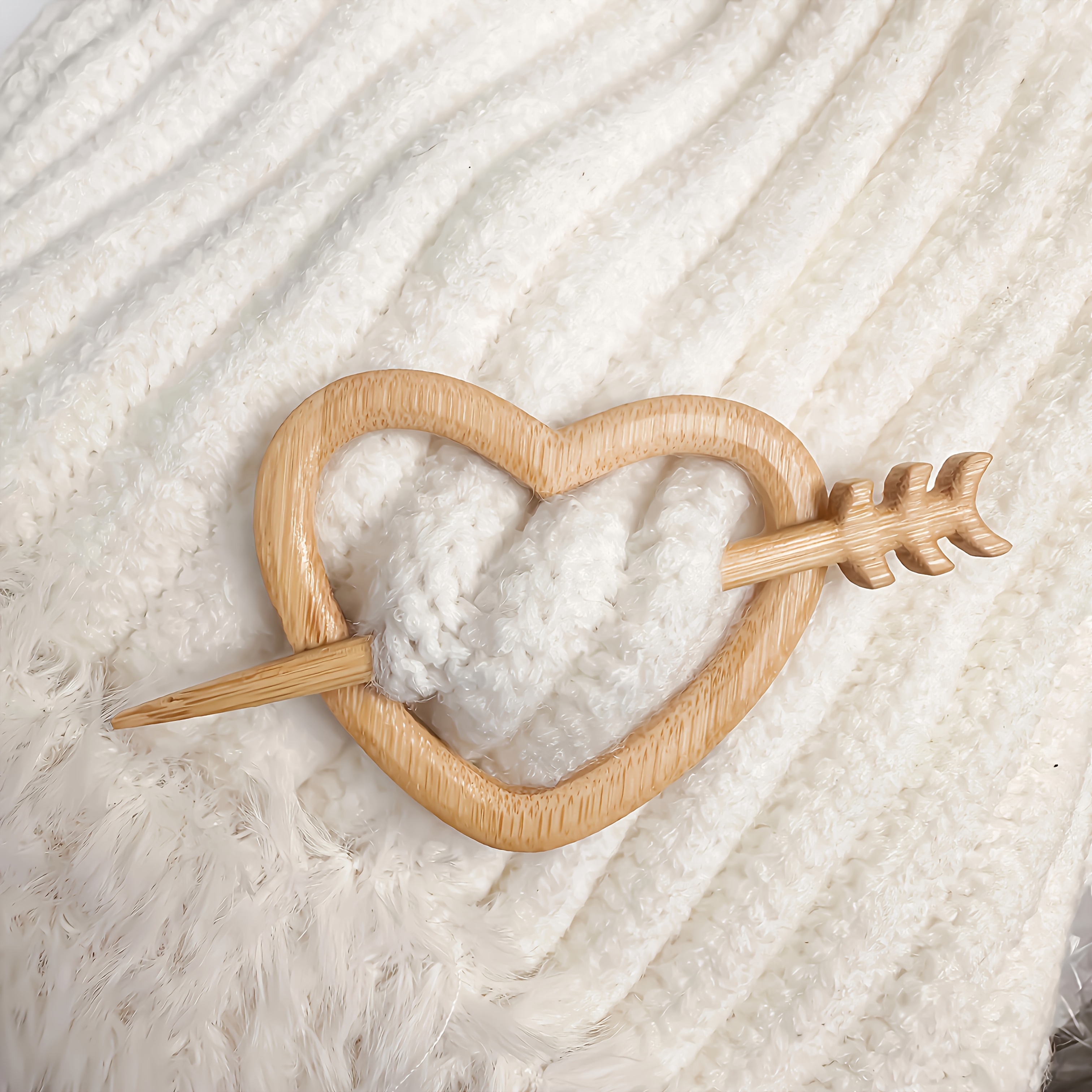 Wooden Weaving Kit Decorations, Shawl Cardigan Sweater Collar Shrink Fixed Decorations, Sewing Supplies, Crafts, Wooden Decorations, Artwork