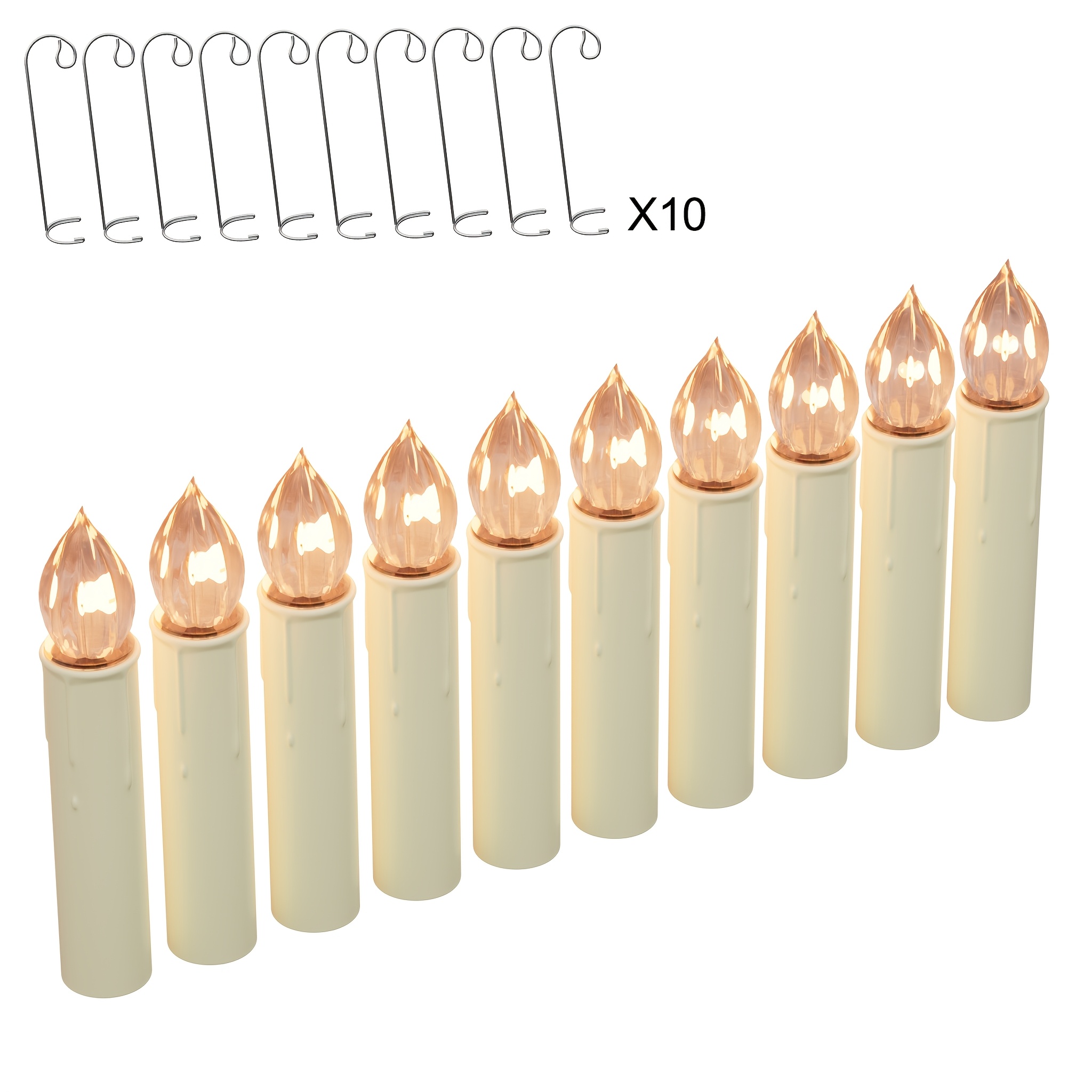 TEMU Led Christmas Tree Candles, Floating Candles, Christmas With Remote Control And Timer, Christmas Candles For Halloween, Christmas, Wedding Party