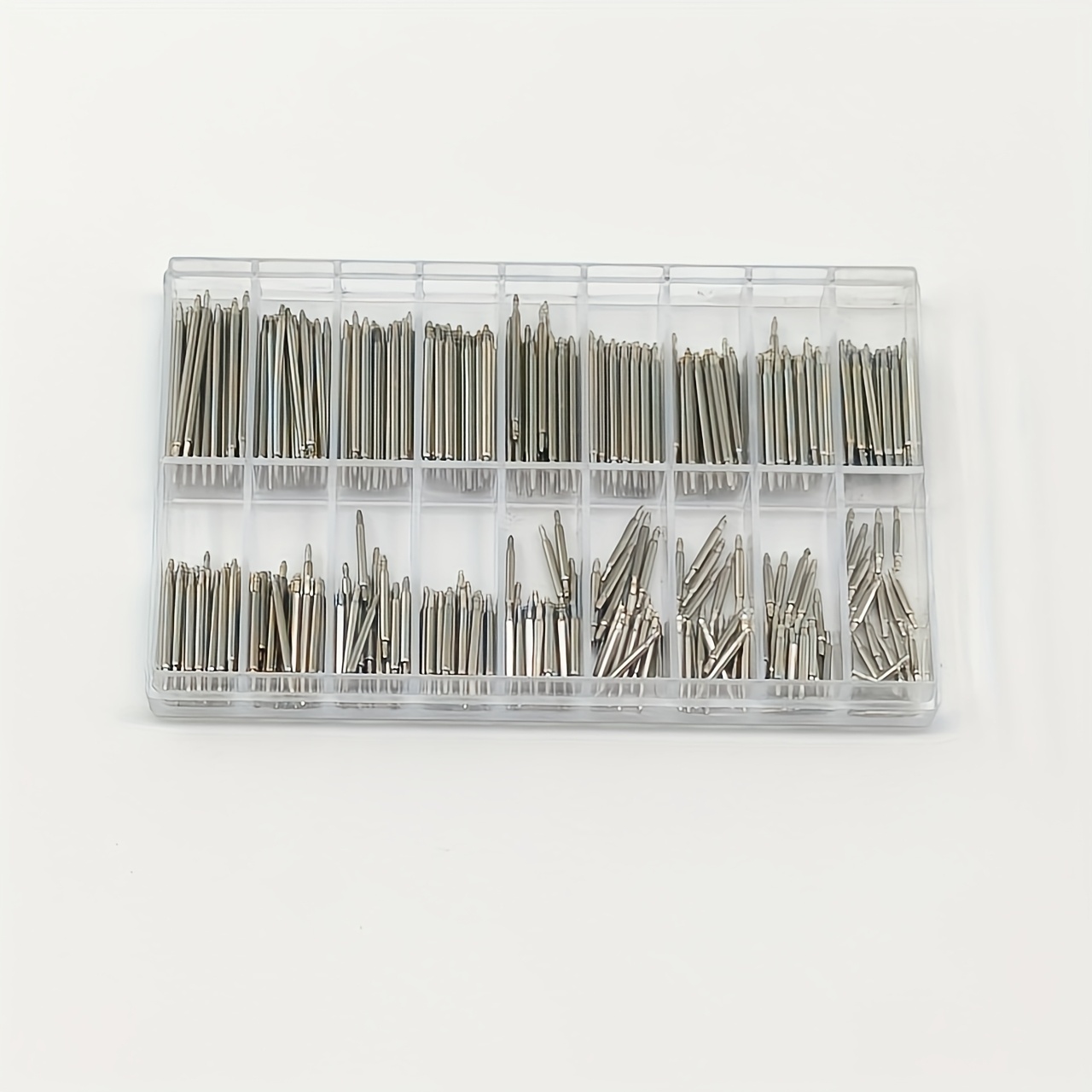 Image of 360pcs/set Stainless Steel Metal Spring Bars Watchband Pins 8mm-25mm Size Strap Belt Pin With Repair Tools Watch Accessories