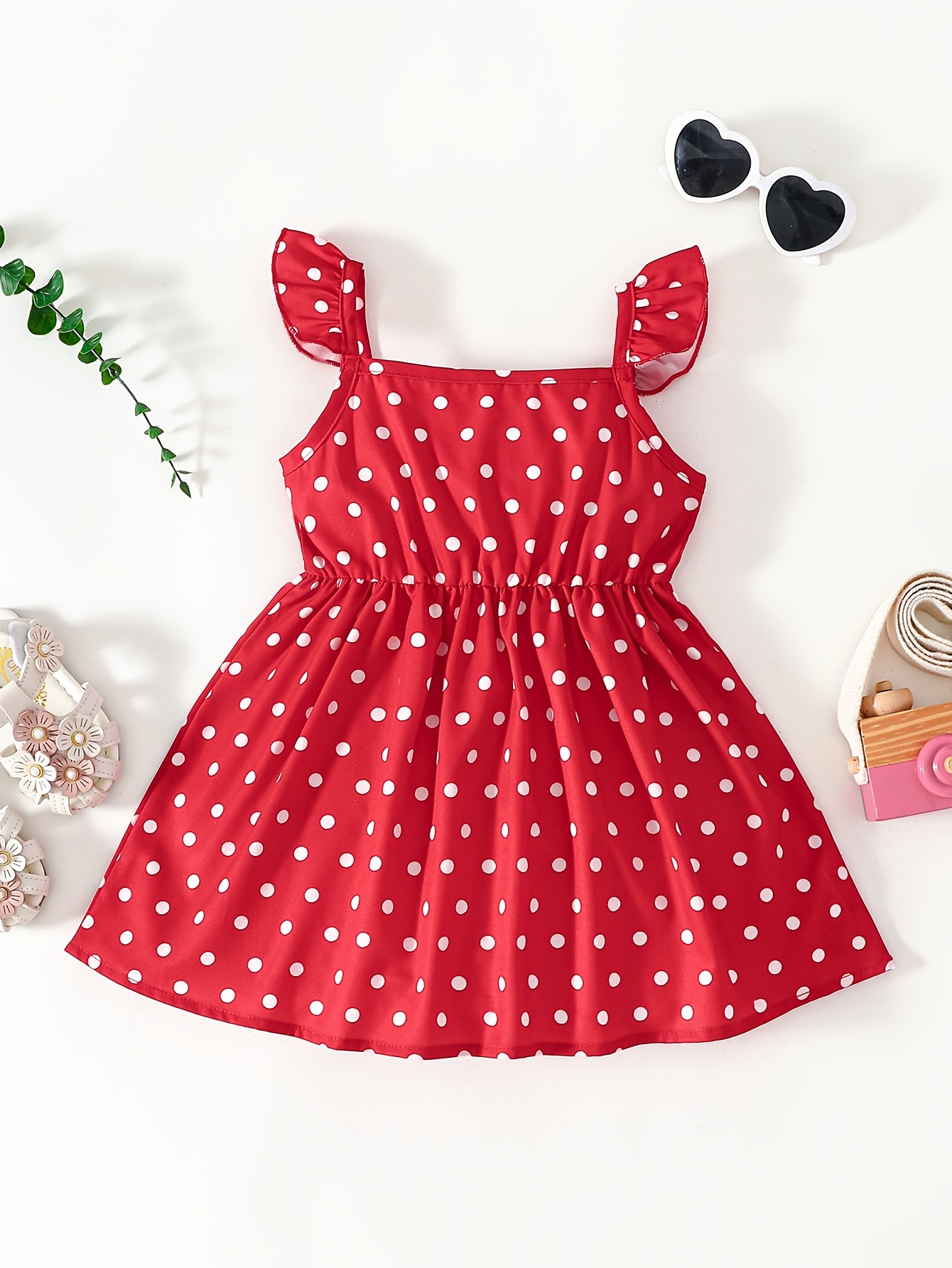polka dot dress for baby girl - Mauritius
