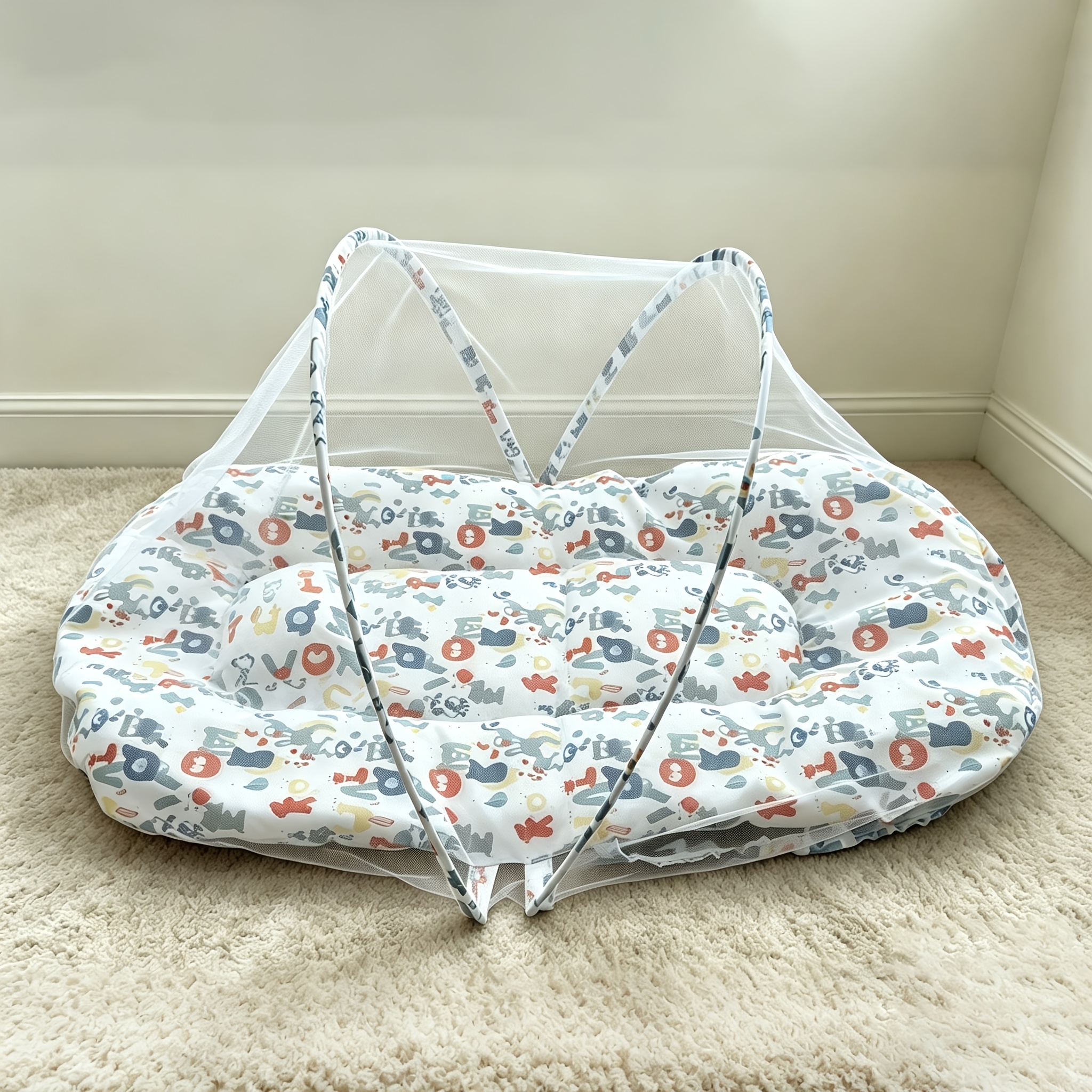 Baby Folding Mosquito-Proof Bed with Full-Coverage Net