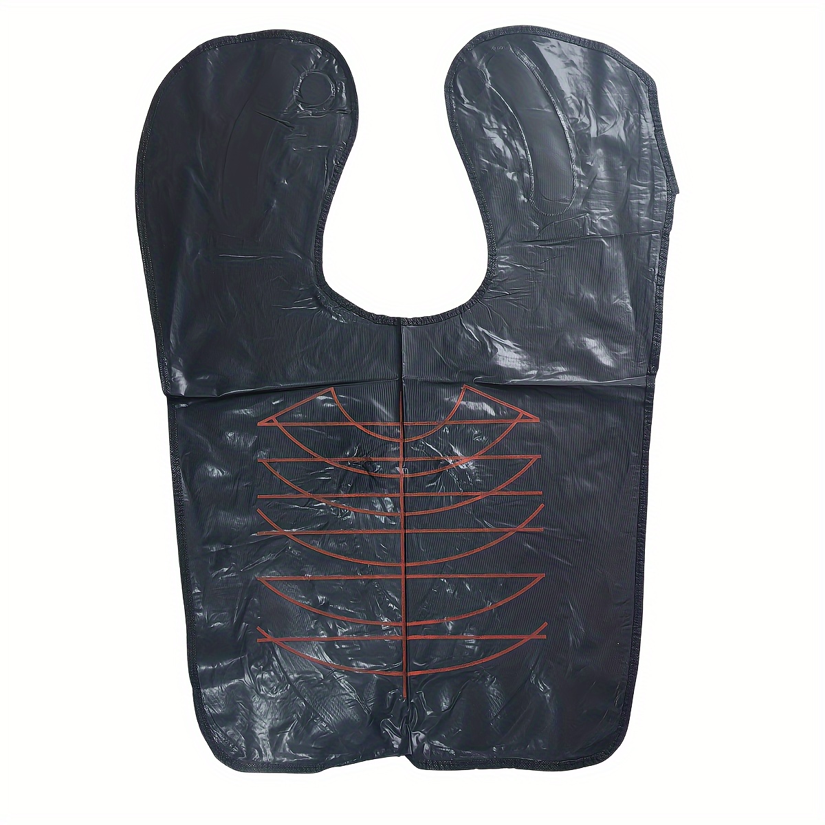 TEMU 1pc Black Hair Perm And Dyeing Apron, Thickened Shawl, Adult Hair Care Products Hair Oil Apron.