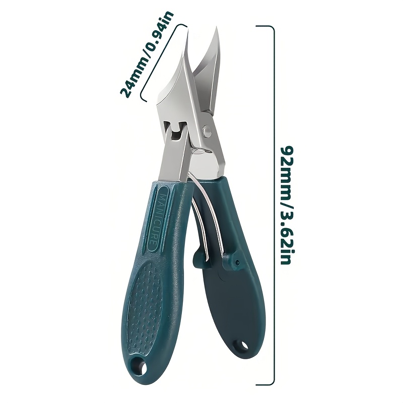 Stainless Steel Eagle Beak For Nail Clipper | 25° Blade, Wide Mouth Design For Toenail And Ingrown For Nails, Ergonomic Handle, Ideal Gift For Nail Care