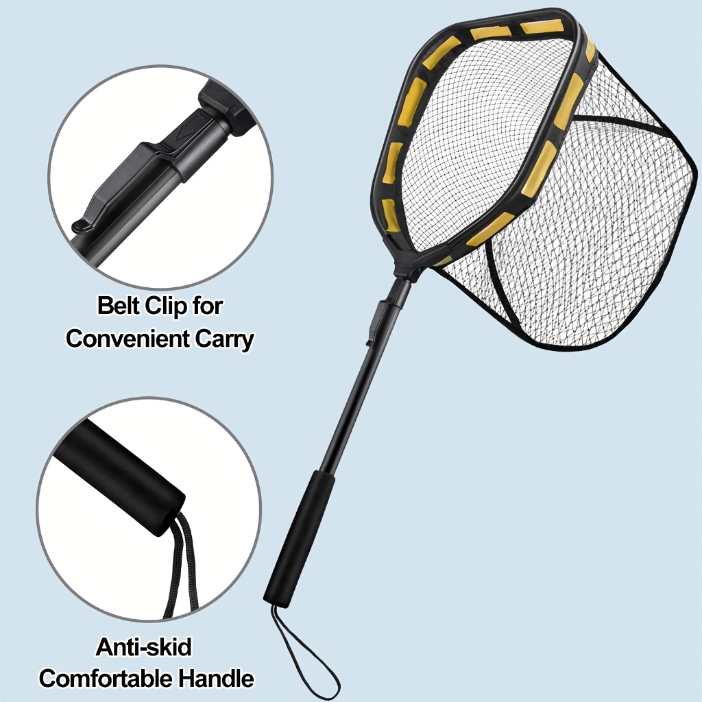 High Visibility Fishing Landing Net - Image 1