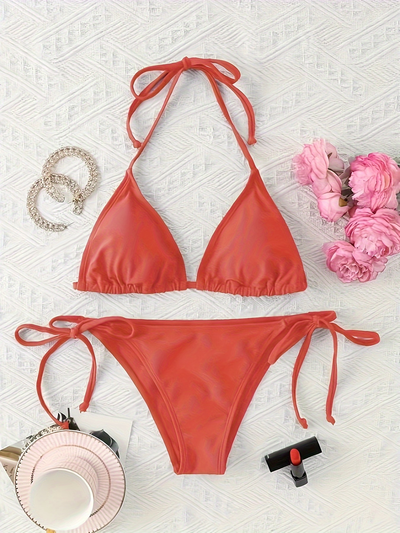 Cute Sexy Bathing Suits Swimsuits Outfits Two Piece Bikini Sets Swimwear  For Women - Main Image