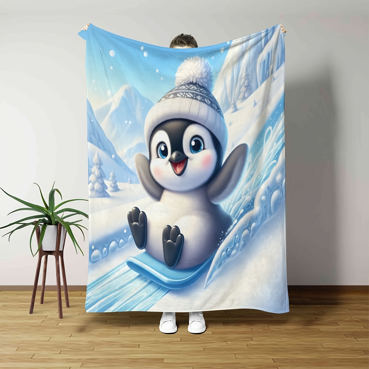 

Cozy & Soft Polyester Blanket - Versatile For Outdoor Camping, Home
