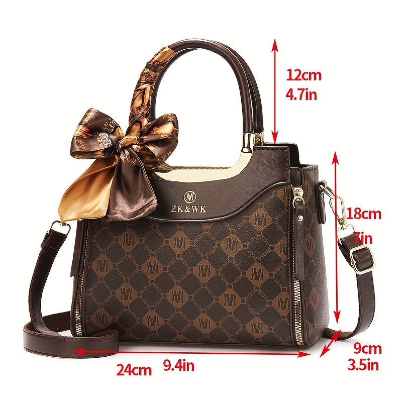 Three-Piece Women'S Suit Bag Personalized Print Handbag Trendy Old Flower Shoulder Bag Women'S Bag Messenger Bag