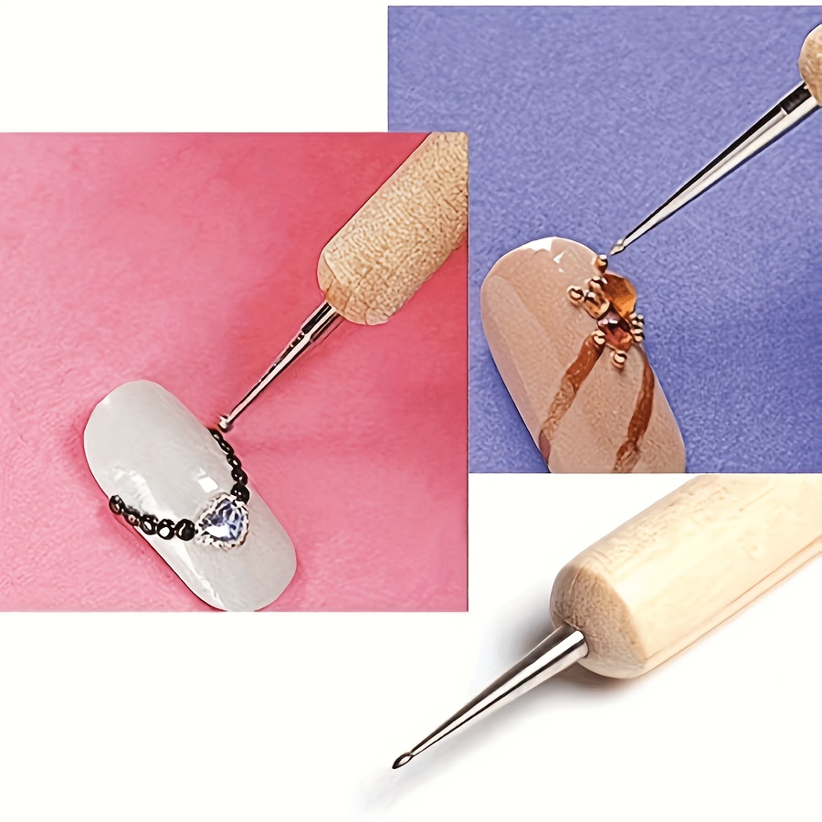 Double-Ended Nail Dotting Tools for Nail Art Applications