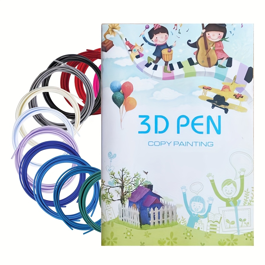 

3d Printing Pen Materials Suitable For Diy Gift Making, Including Printing Paper Brochures, Drawing And Doodling Templates, Patterns, And Pvc Transparent Sheets. Pla Materials, Halloween Gifts.