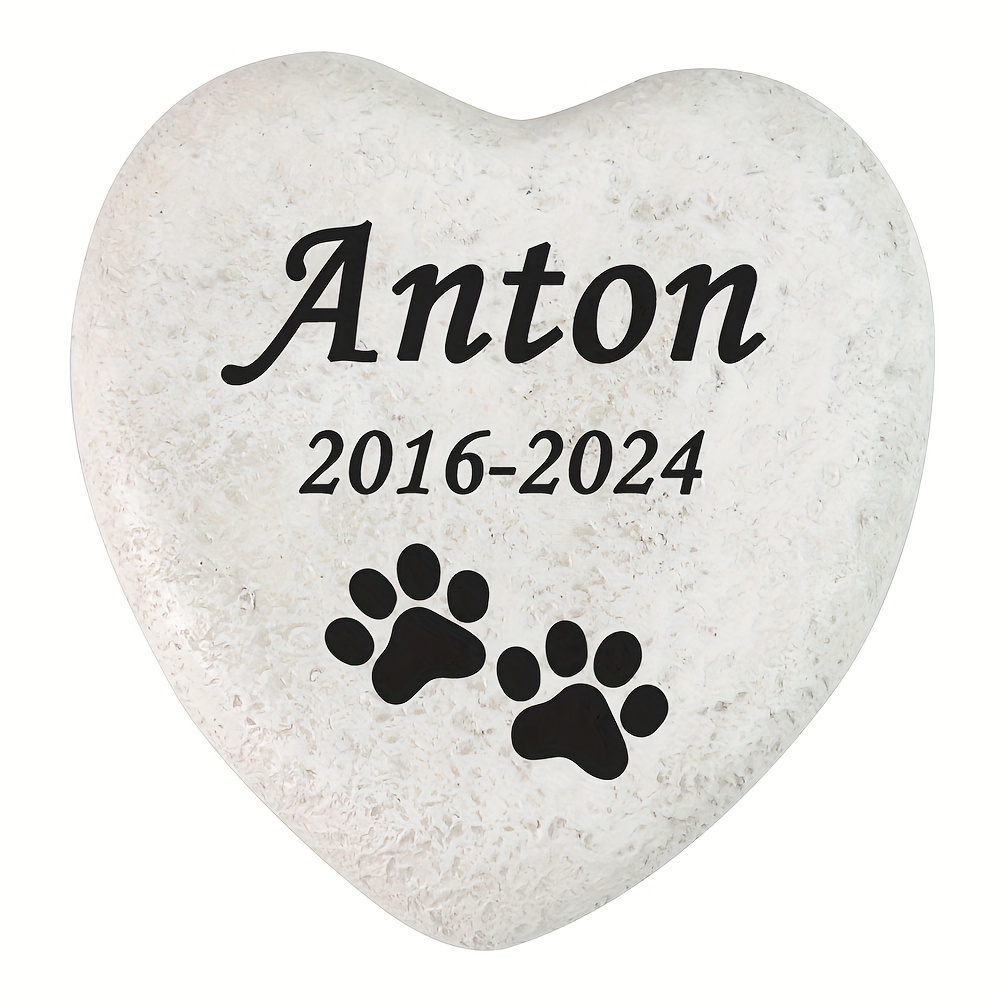 Custom Made Memorial Garden Stone for Pets