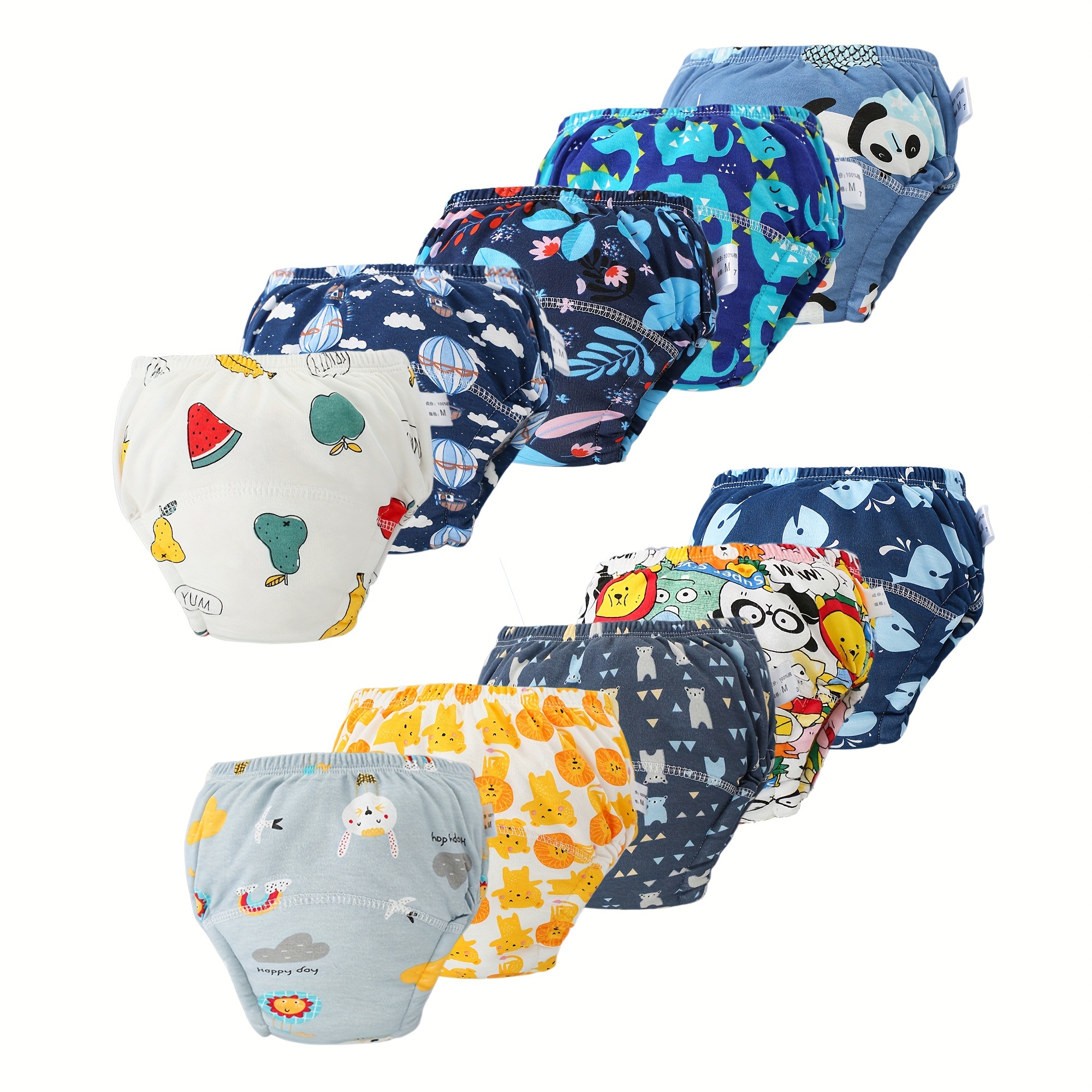10pcs Children's Training Pants, Infant Potty Training Aid, Baby Gift