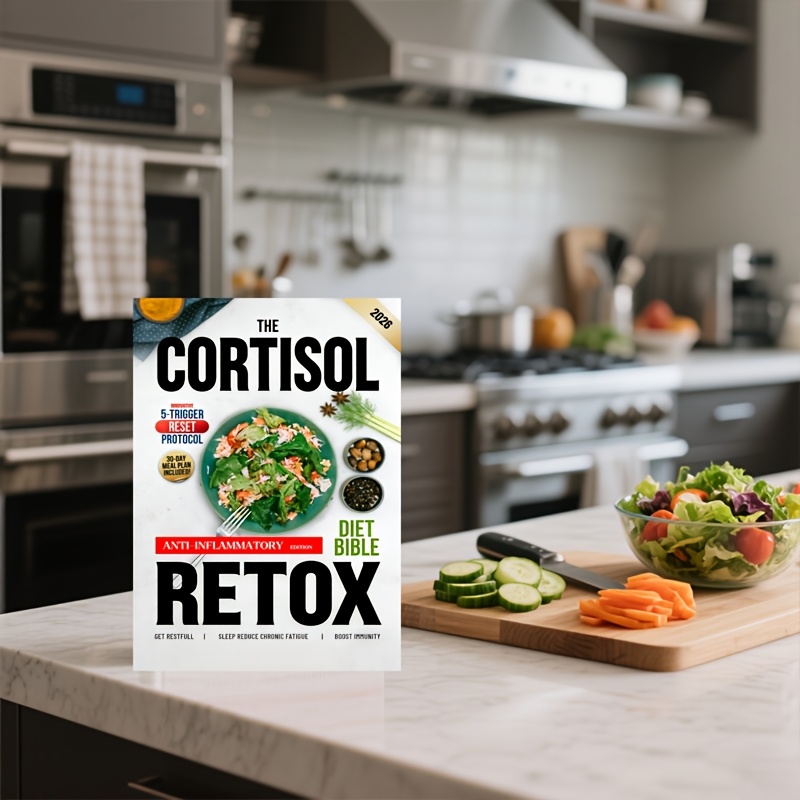 The Cortisol Detox Diet Bible: All-in-One | 30-Day Plan Based on the Innovative Five-Trigger Reset Protocol to Balance Hormones, Restore Energy, and Achieve Lasting Weight Loss