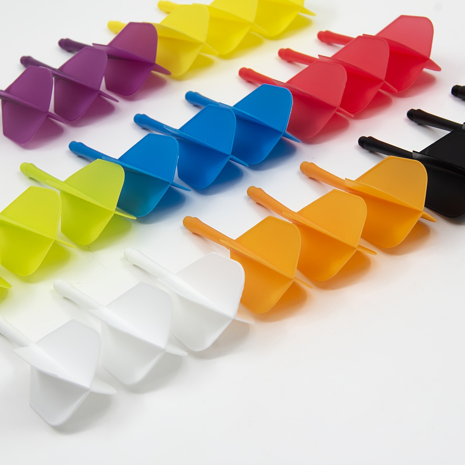 24pcs Integrated Dart Tail Fins and Barrels