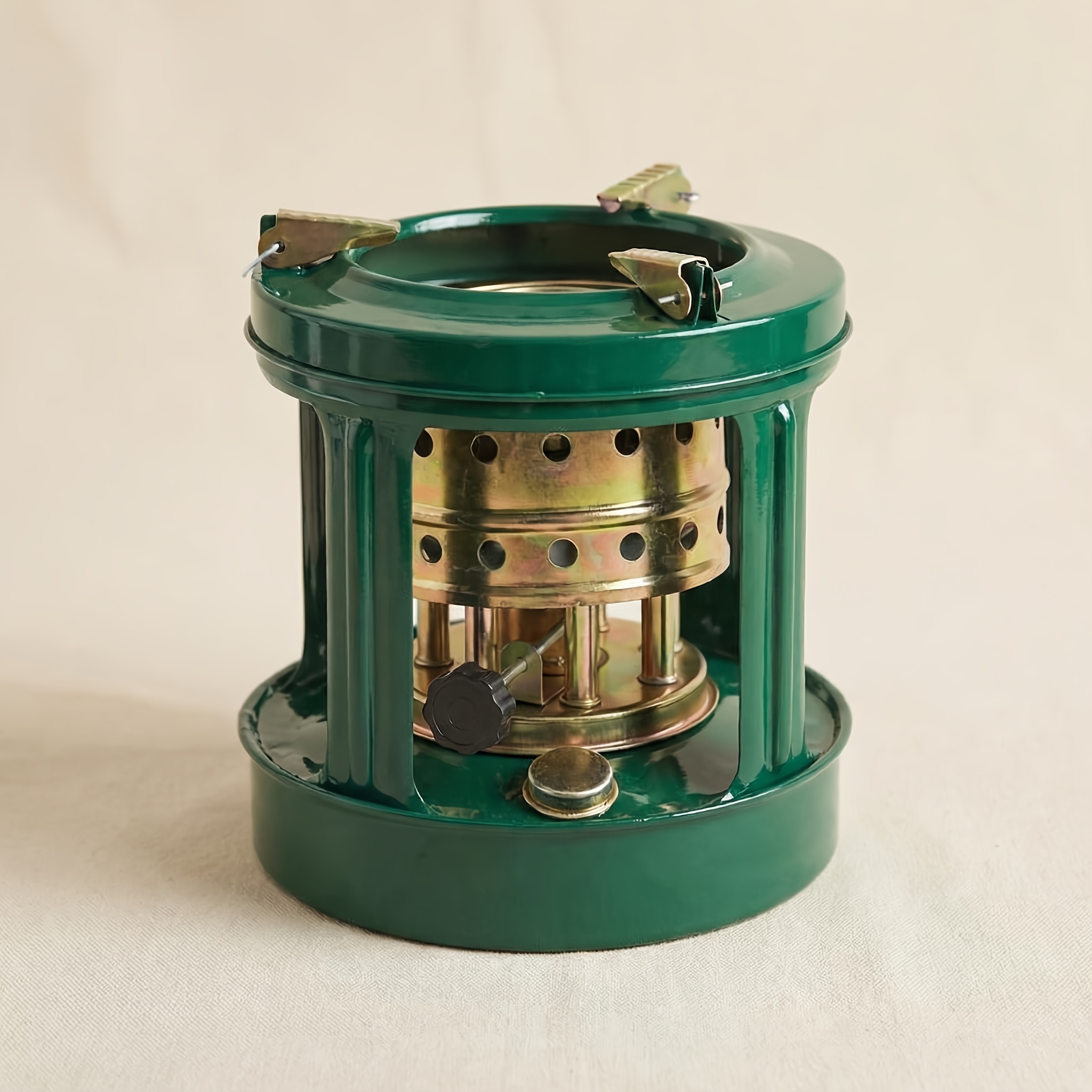 TEMU Lightweight Portable Camping Stove - Compact Outdoor Cooking Stove With Sturdy Legs And Windproof Design, No Fuel/power/matches/magnesium Rod