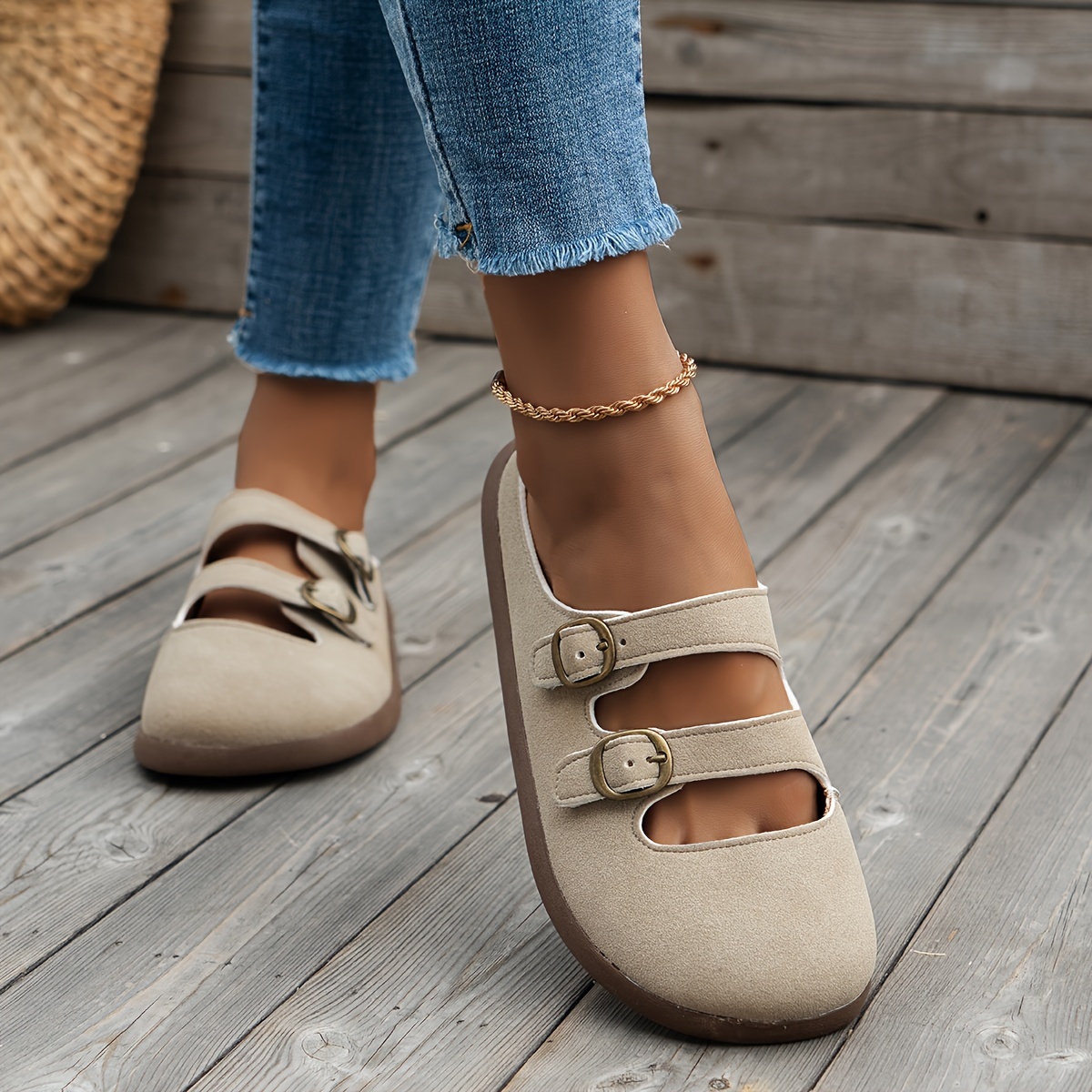 2024 spring/summer women's fashionable mules casual clogs - Temu United  Kingdom