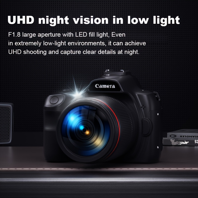 Beginner DSLR Camera with 48MP Image Quality