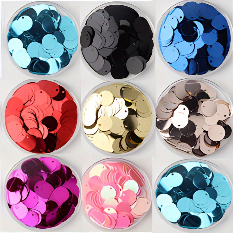 

Plastic Sequins 1cm For Diy , Sewing, Garments, , Curtains, And Accessories - Sequins