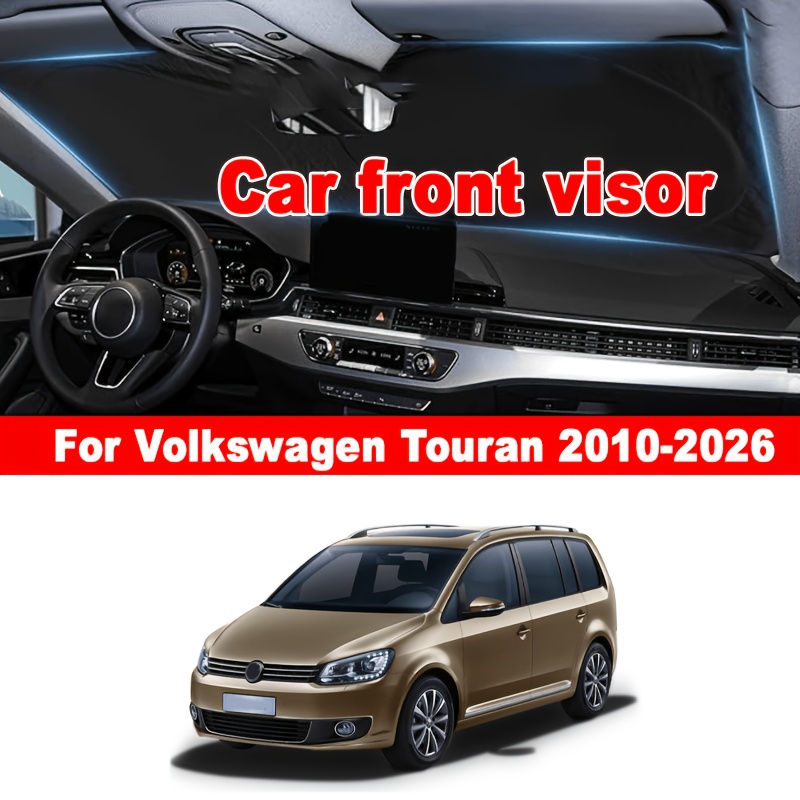 TEMU Car Sun Visor For 2010-2026 Sedan Front Windshield Sunshade Heat Insulation Summer Cooling Auto Accessories