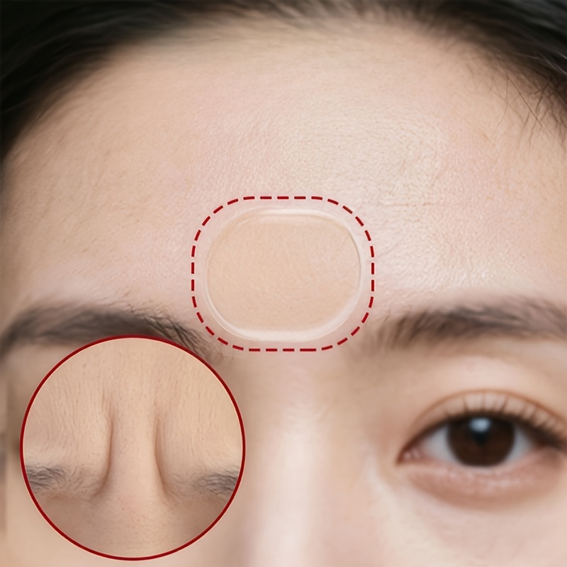 36pcs Invisible Patches For Forehead Lines, Reusable Facial Elastic Patches, Reusable