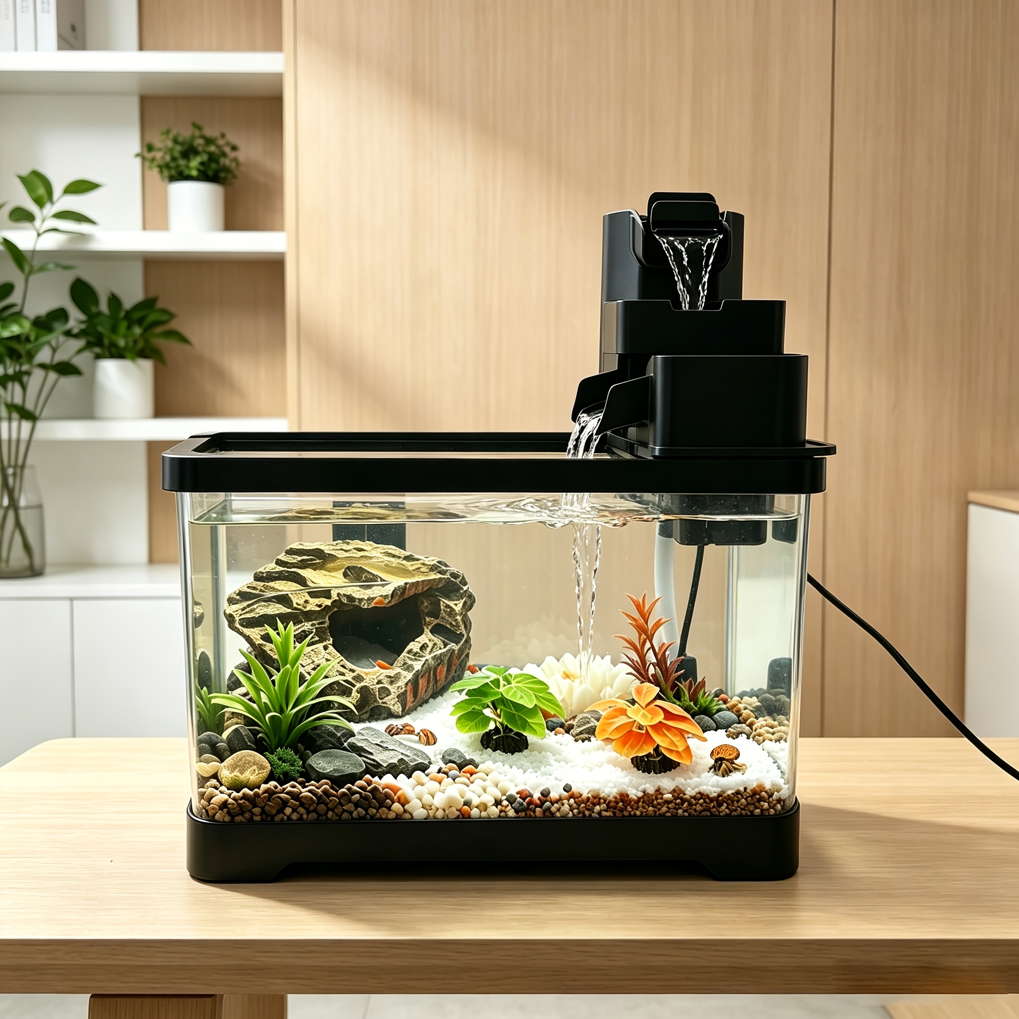 fish tanks with filters sold on Temu United States