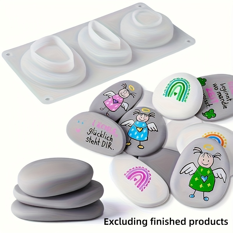E-shop Silikonform - Gips-Dekorationsform mit exquisiten Details, glatter Oberfläche, weich leicht zu entformen, geeignet für Urlaubsdekoration,