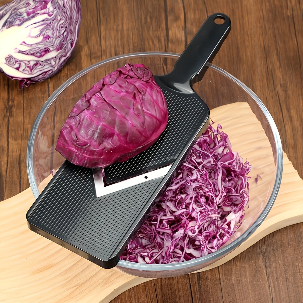 TEMU Râpe à violet, Râpe à salade de légumes mélangés, Outil de déchiquetage pour couper et d'autres légumes, Appareil domestique à déchiqueter rond