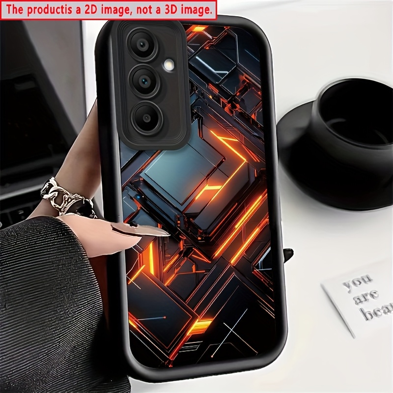 TEMU Phone Case: 2d Flat For Galaxy A06 A05s A55 A54 A16 A15 A34 A25 A26 A56 A35 A51 A12 A13 A14 A33 A36 A52 A52s A53 A71 4g 5g Mobile Phone Case
