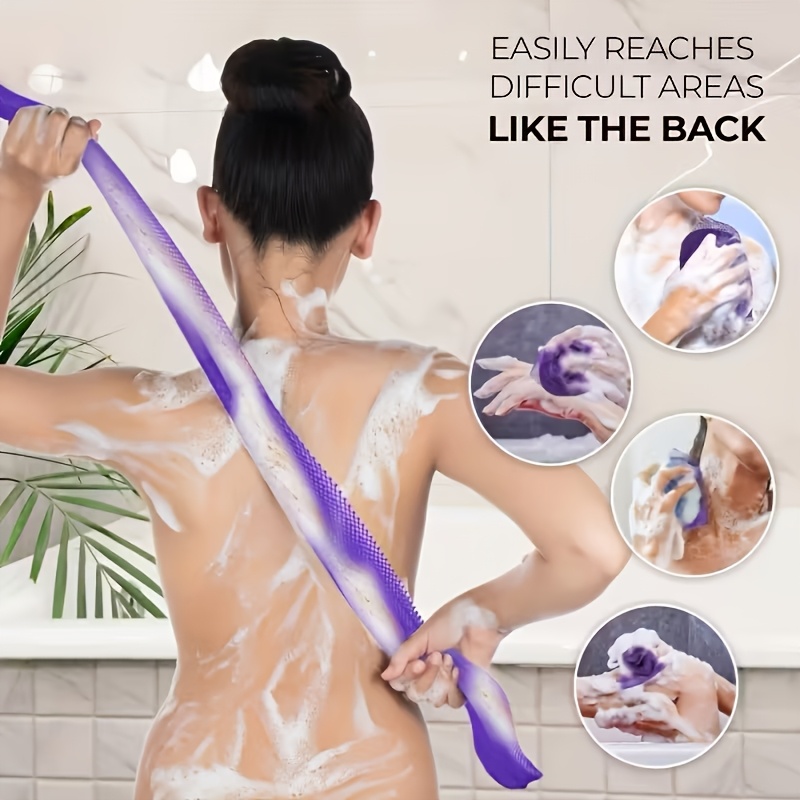 5pcs Colorful African Exfoliating Net Body Scrubber Set
