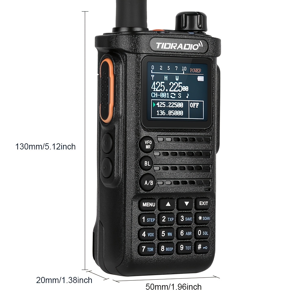 2nd gen   td h8 10w   walkie talkie long range emergency radio portable two way radio receiver search repeaters