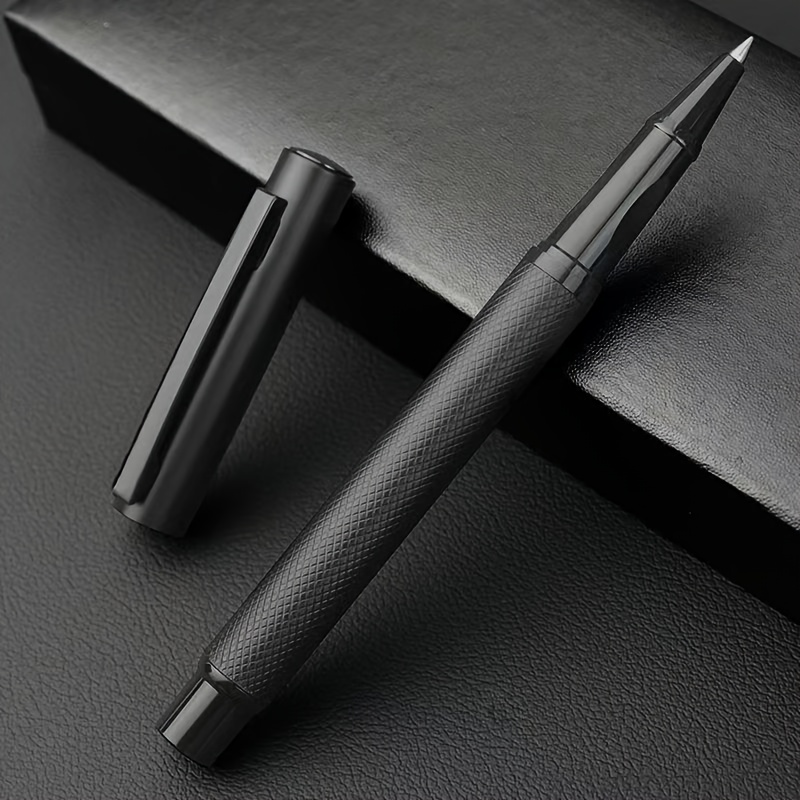 New Diamond Lattice Business Signature Pen, Metal Ballpoint Pen Refill, Large Capacity Refill, High-end Ballpoint Pen