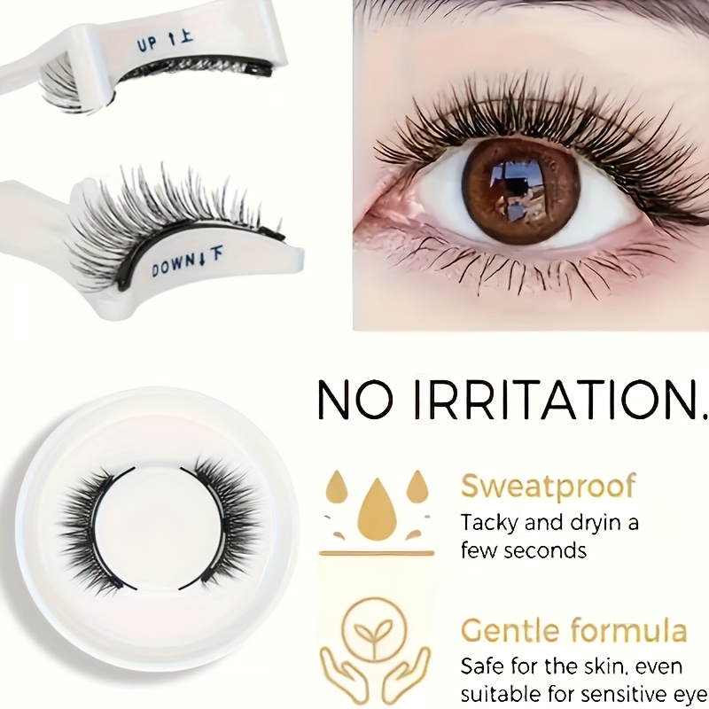 Magnetic False Eyelashes With Tweezers - Reusable, No Glue Needed, Professional Eye Cosmetics, Alcohol-free, Odorless Plastic Material, Cat Eye And Doll Styles, 10-12mm Length, Easy To Apply
