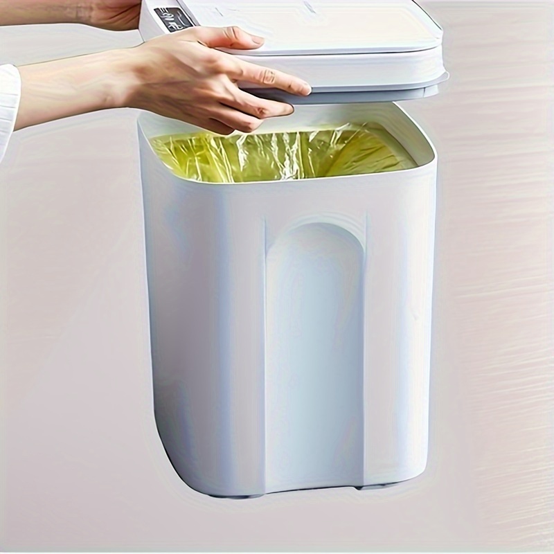 Papelera de inducción inteligente, papelera inteligente, papelera estrecha,  papelera de movimiento a BLESIY bote de basura de cocina